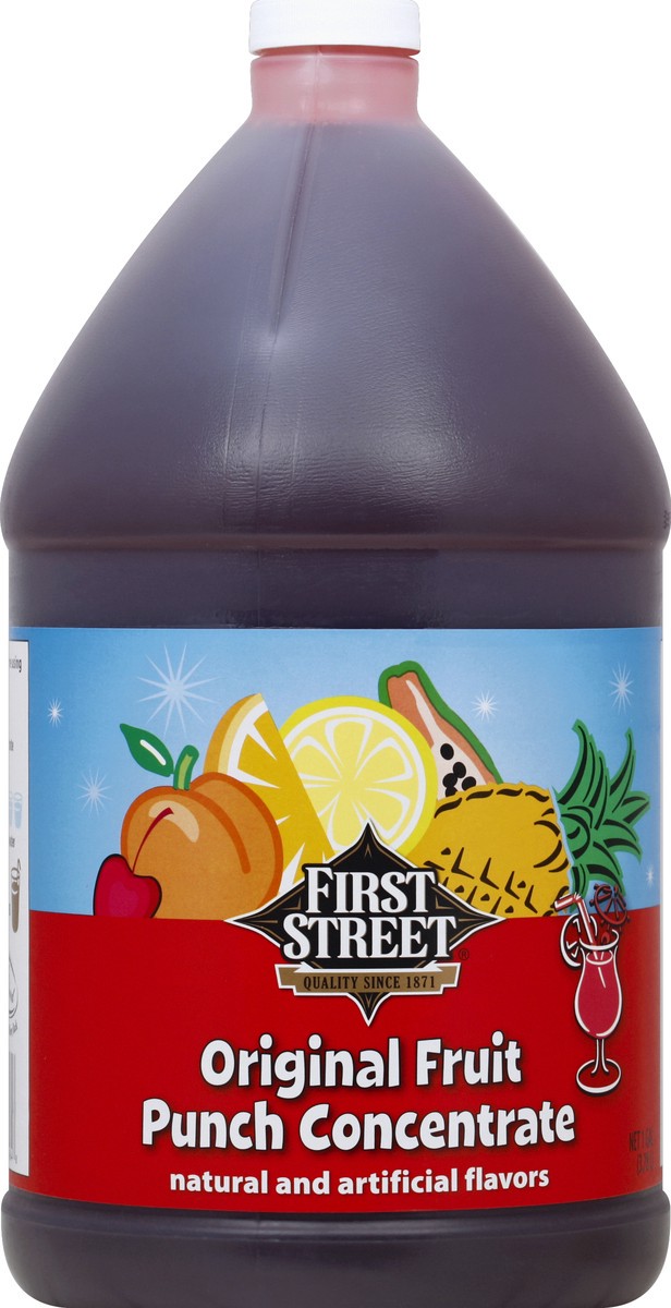 slide 4 of 6, First Street Original Fruit Punch - 1 gal, 1 gal