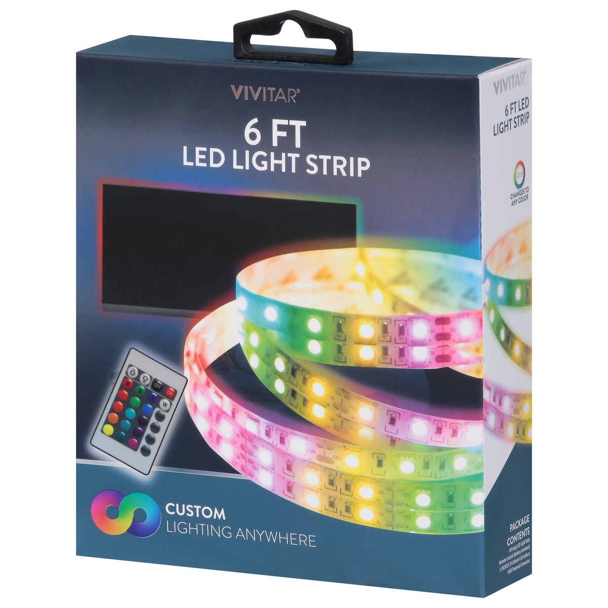 slide 10 of 11, Vivitar 6 Foot LED Light Strip 1 ea, 1 ct