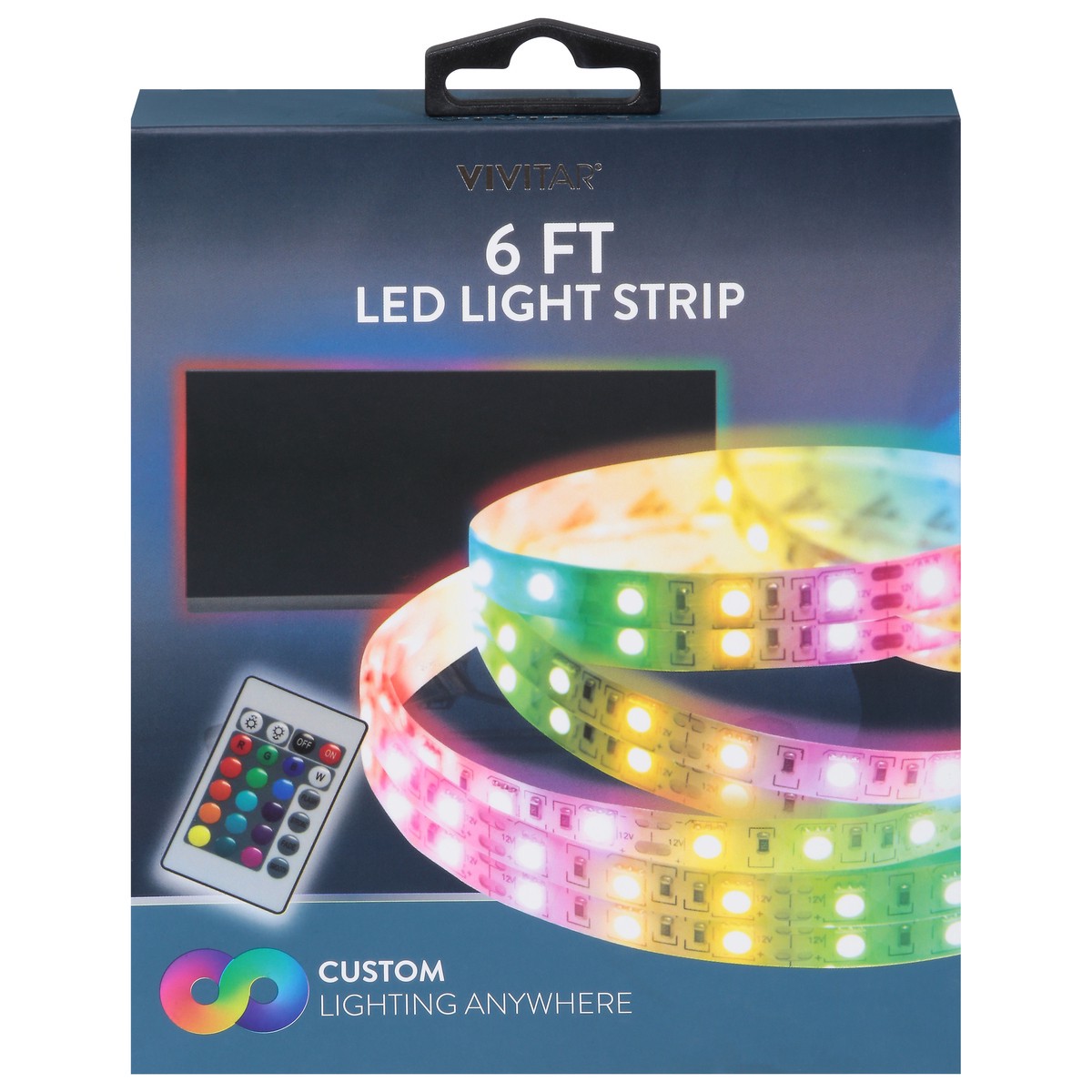 slide 1 of 11, Vivitar 6 Foot LED Light Strip 1 ea, 1 ct