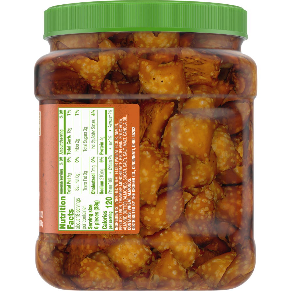 slide 3 of 3, Simple Truth Almond Butter Filled Pretzels, 18 oz