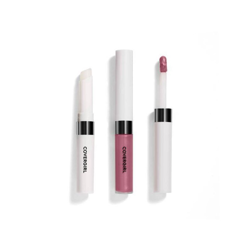 slide 2 of 8, Covergirl Outlast All-Day Lip Color with Topcoat - Mauve Muse - 0.13 fl oz, 0.13 oz