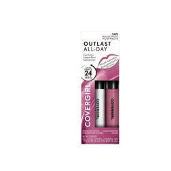 CoverGirl Outlast All-Day Lipcolor with Topcoat, Mauve Muse 585, 1.9 g / 0.06 oz