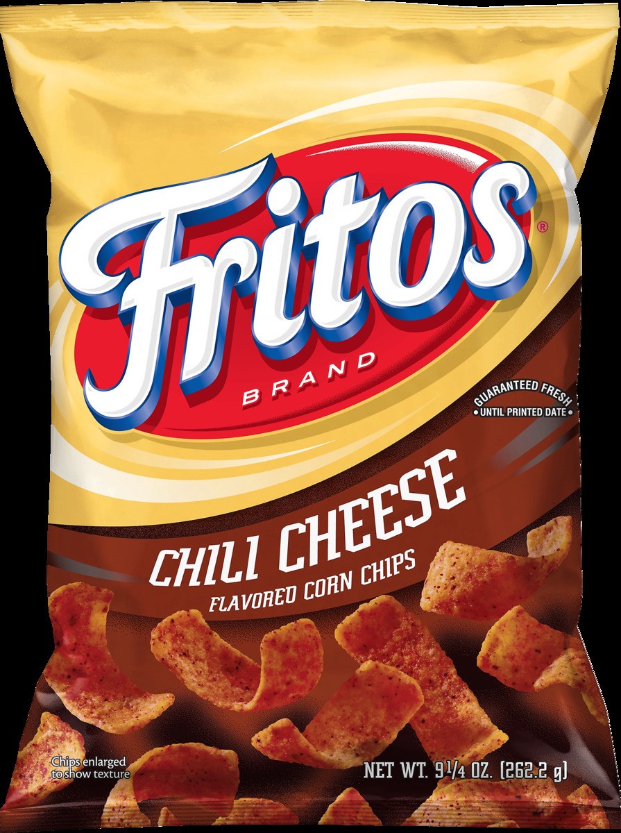 slide 4 of 6, Fritos Flavored Corn Chips Chili Cheese 9.25 Oz, 9.25 oz