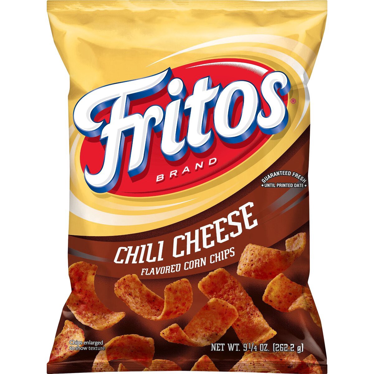 slide 1 of 6, Fritos Flavored Corn Chips Chili Cheese 9.25 Oz, 9.25 oz