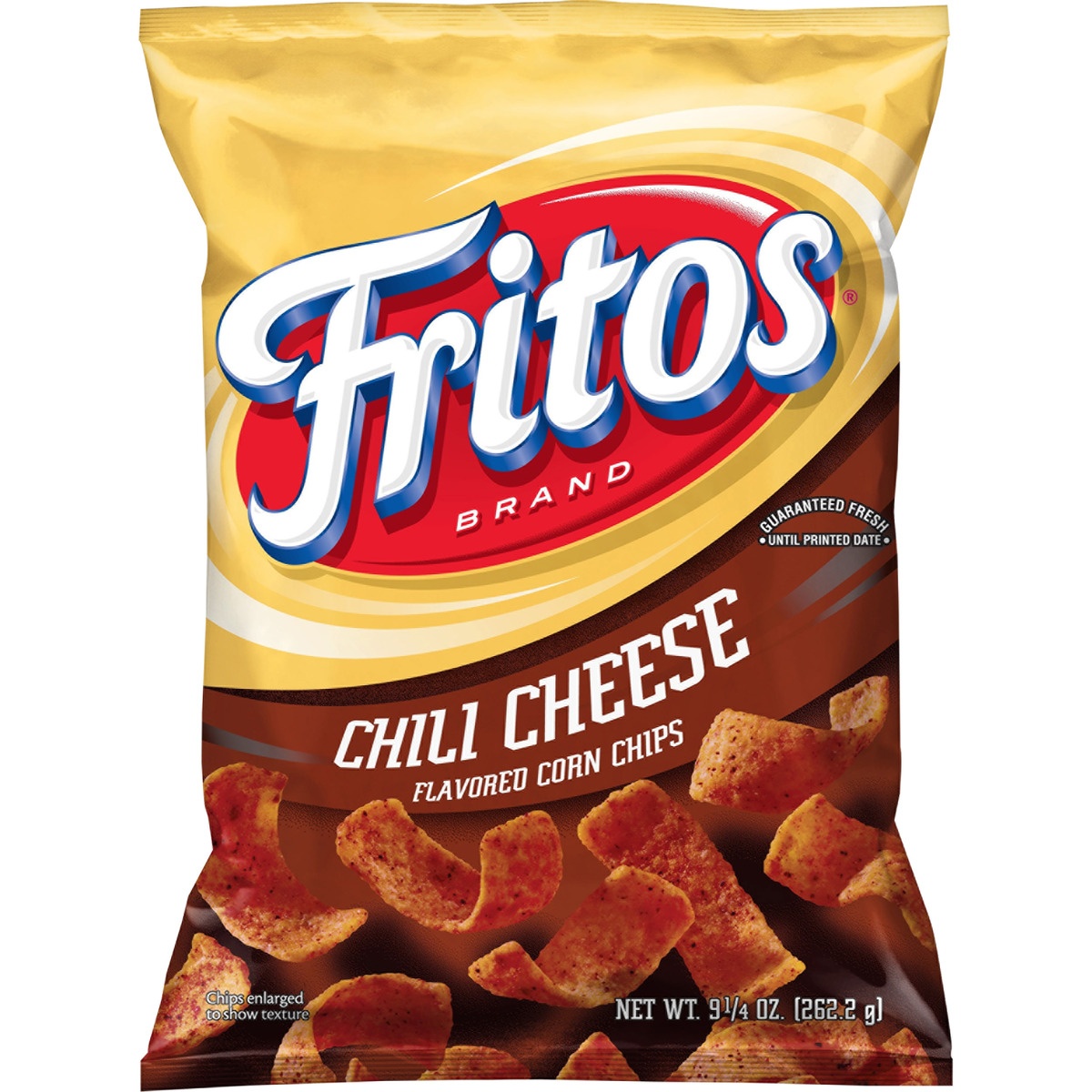 slide 1 of 6, Chili Cheese Flavored Corn Chips, 9.75 oz