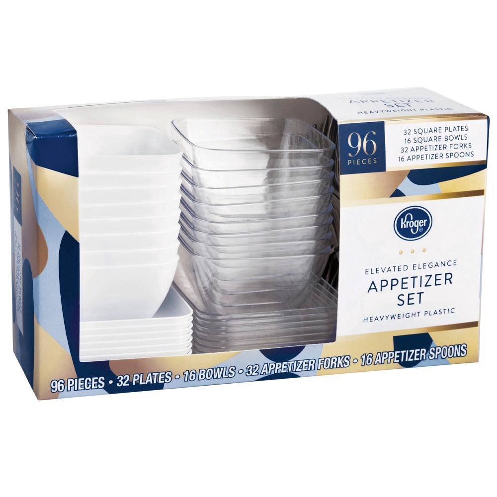 slide 3 of 3, Kroger Appetizer Set, 96 ct