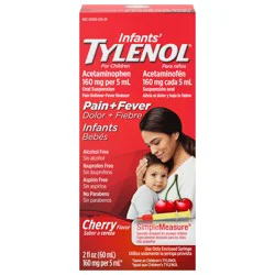 Tylenol Infants' Tylenol Oral Suspension, Cherry, 2 Fl. Oz
