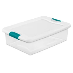 Sterilite Latching Storage Tote - Set of 6