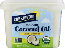 Carrington Farms Organic Unrefined Virgin Coconut Oil 12 oz