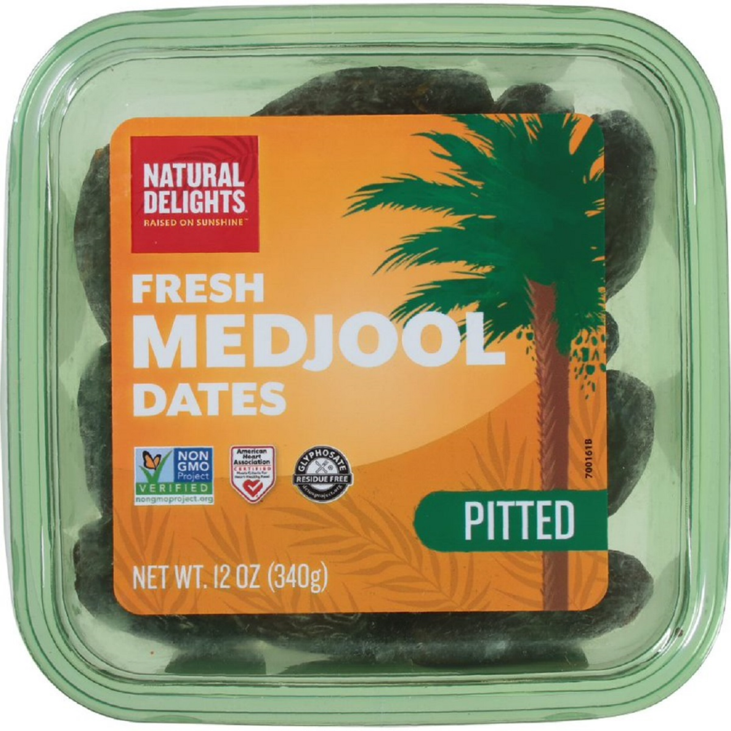 slide 4 of 4, Natural Delights Pitted Fresh Medjool Dates 12 oz, 12 oz