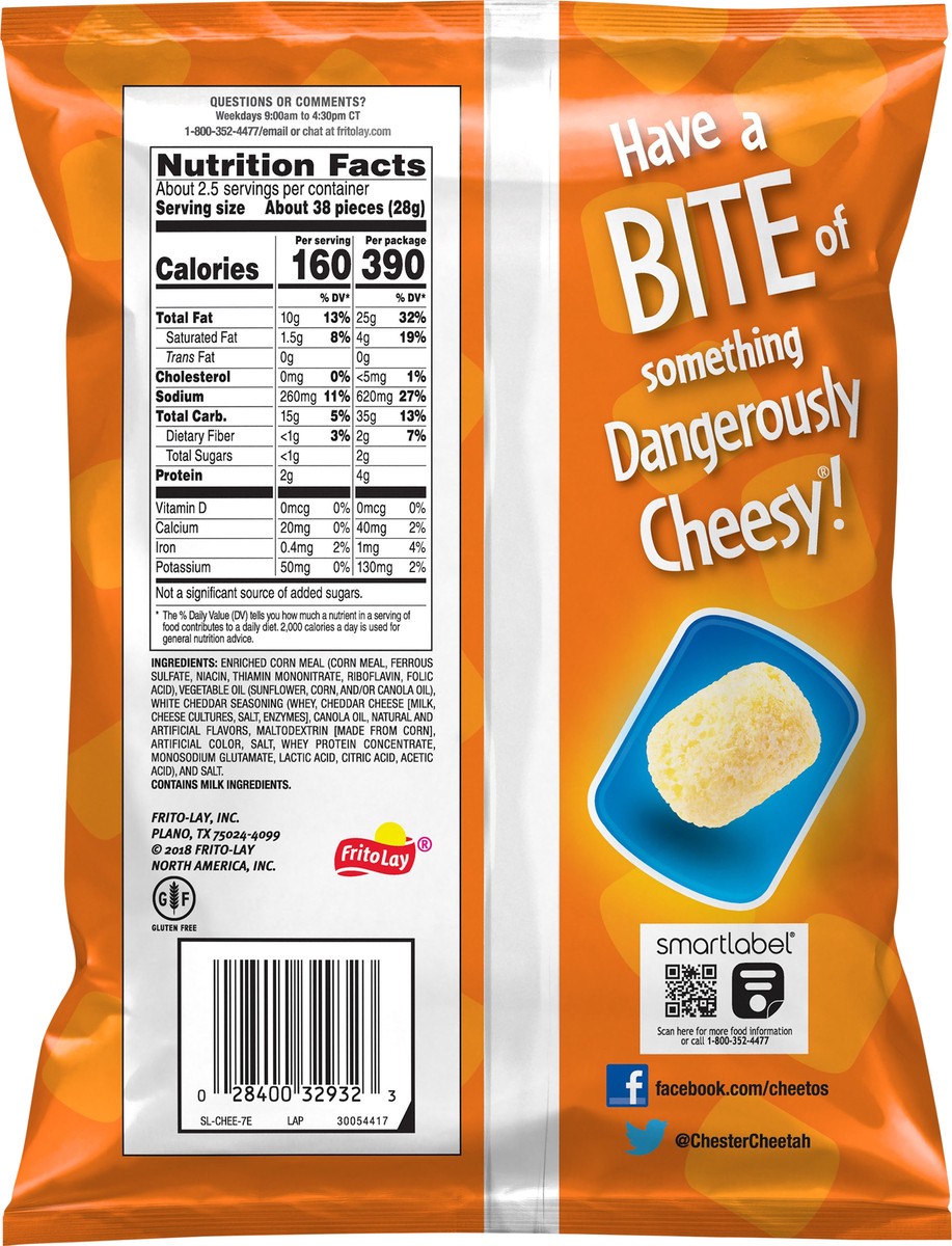 slide 5 of 5, Cheetos Cheese Flavored Snacks, 1 ct