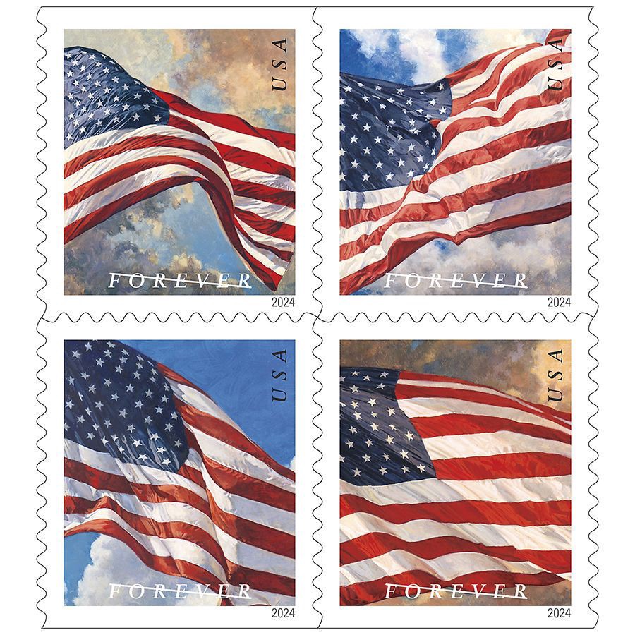 slide 1 of 1, USPS First-Class Forever Stamp, 20 ct