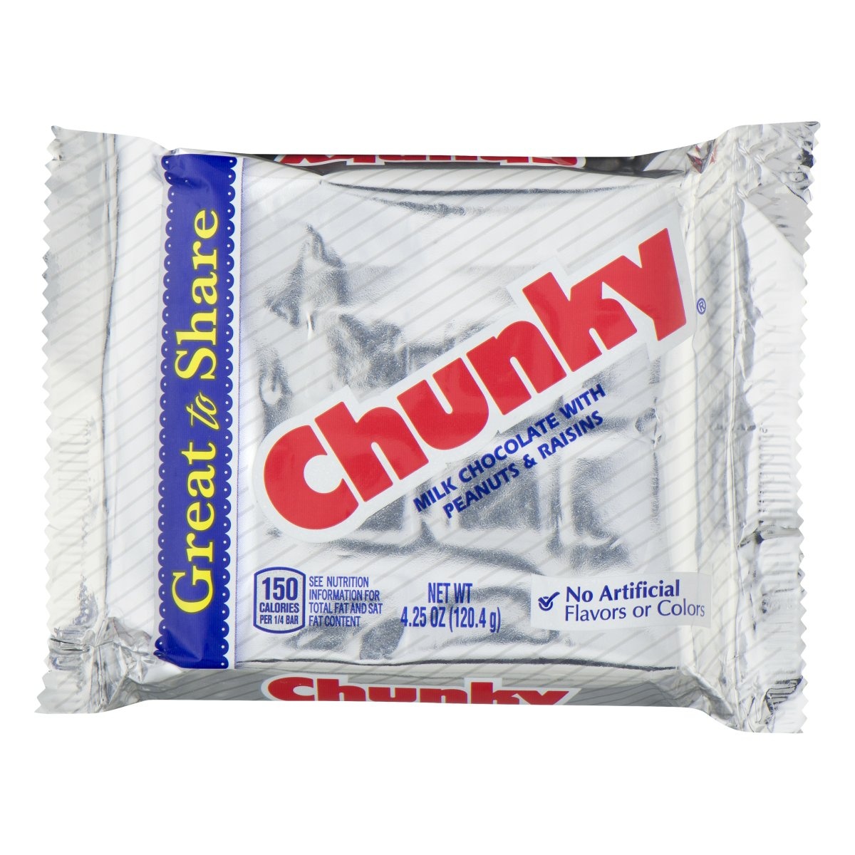 slide 1 of 1, Nestlé Chunky Milk Chocolate with Peanutes & Raisins, 4.25 oz