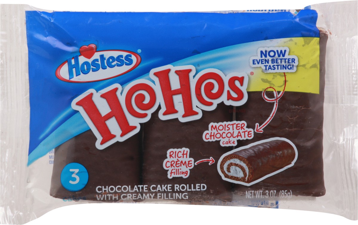 slide 7 of 11, HOSTESS HOHOS Single Serve 3 Count 3 oz, 3 ct; 3 oz