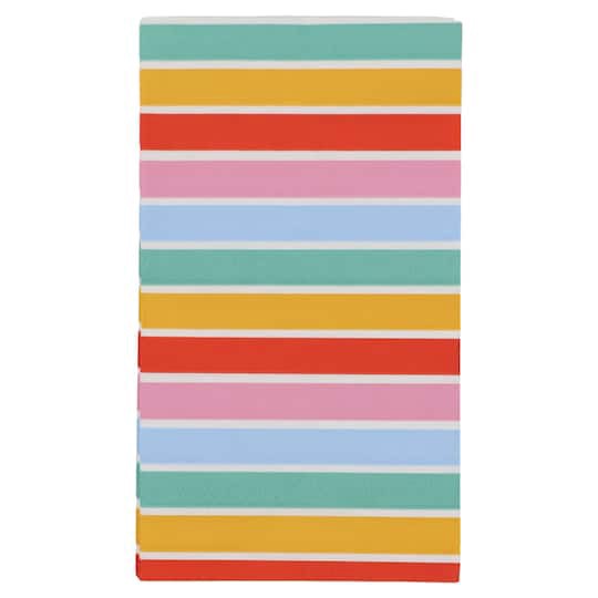slide 1 of 3, Multicolor Stripe Napkins, 20ct. By Celebrate It, 20 ct