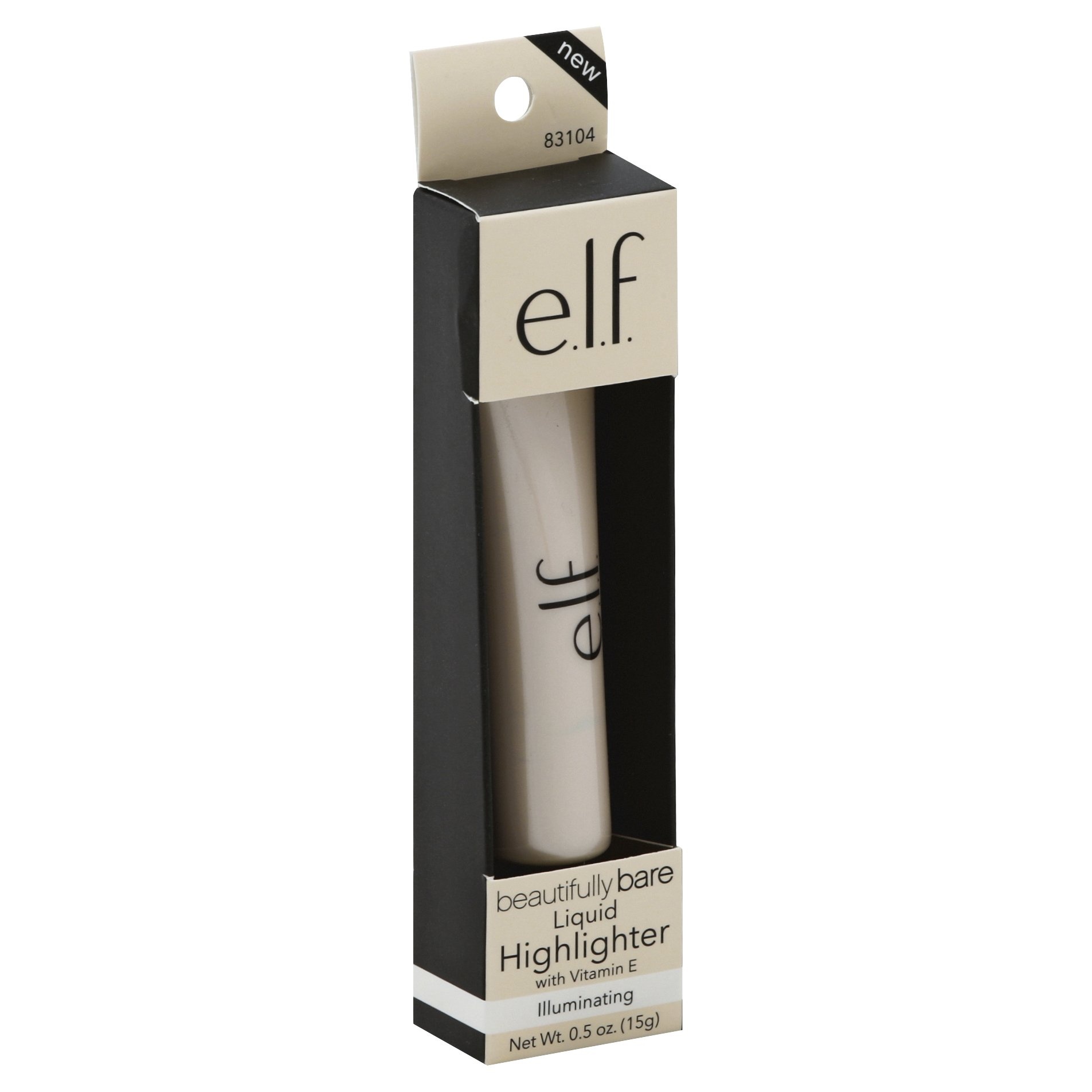 slide 1 of 4, e.l.f. Beautifully Bare Illuminating Liquid Highlighter, 0.5 oz