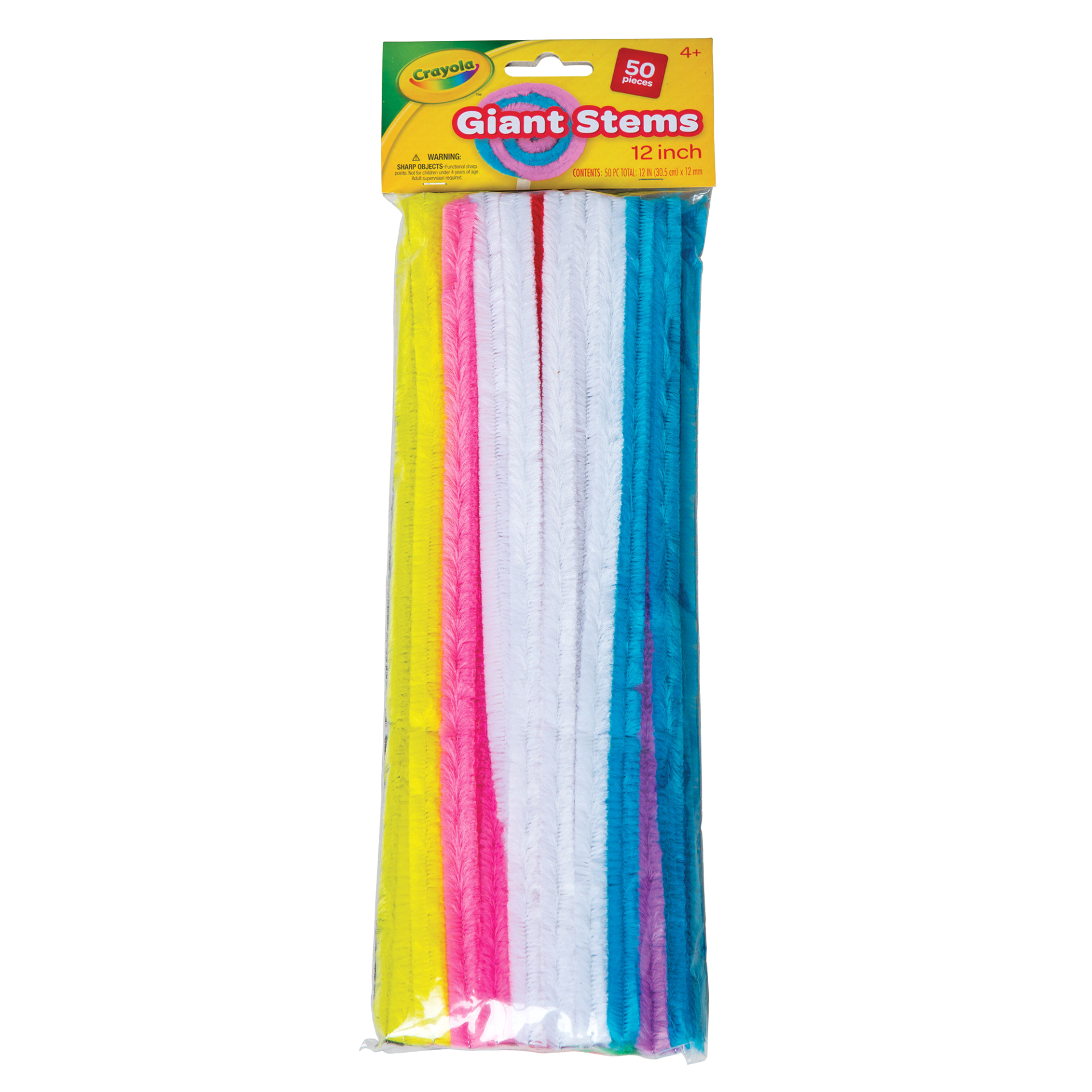 slide 1 of 1, Crayola Giant Stems, Assorted Colors, 1 ct