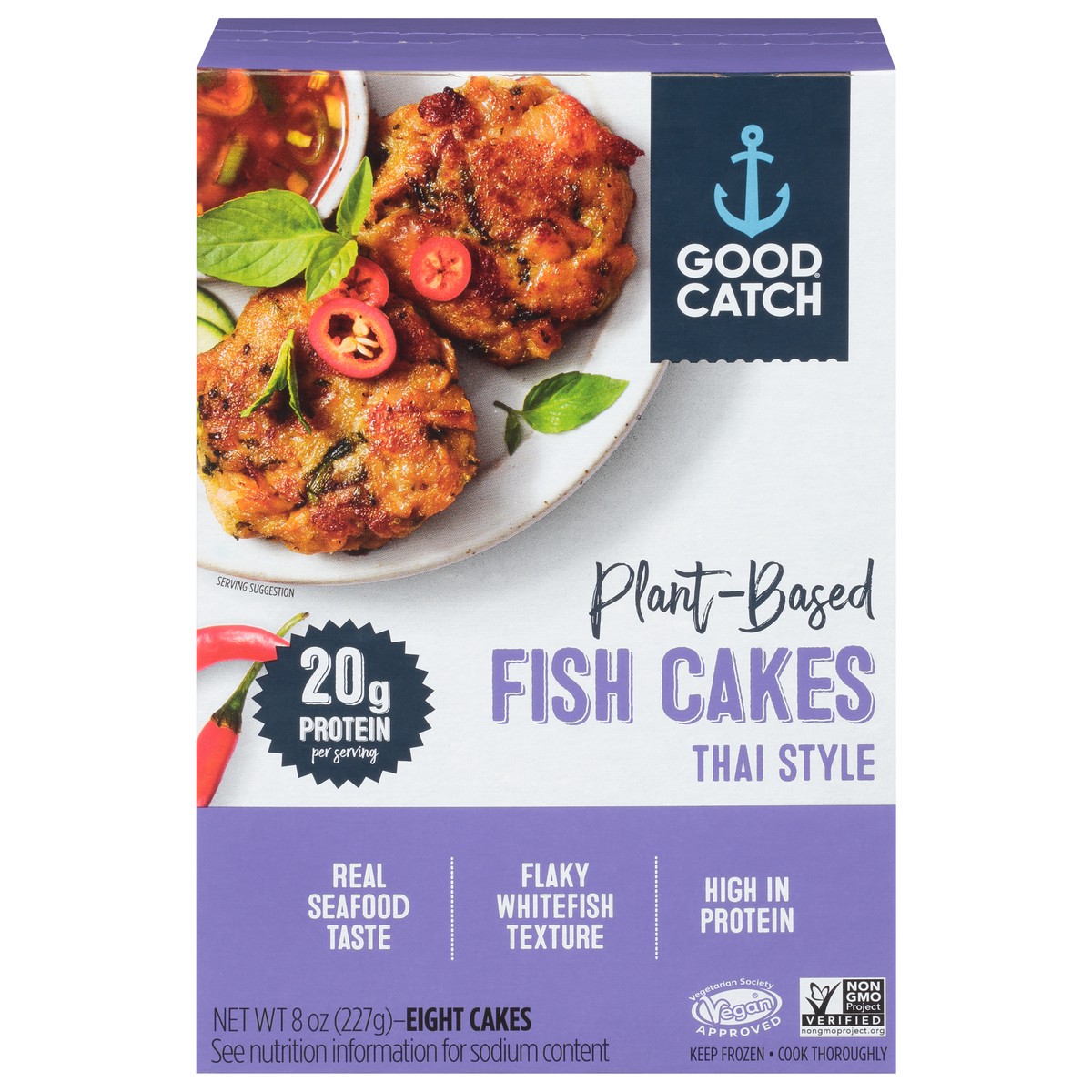 slide 7 of 14, Good Catch Cakes Fish Plant Thai 8 Oz, 1 ct