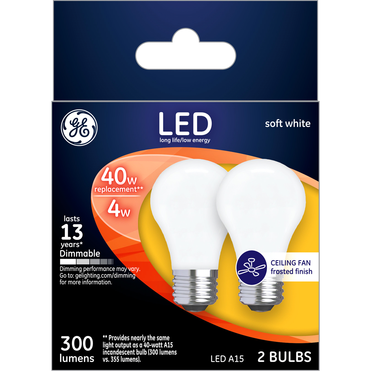 slide 1 of 1, GE 40 watt Soft White R14 Intermediate Base Spotlight Bulb, 1 ct