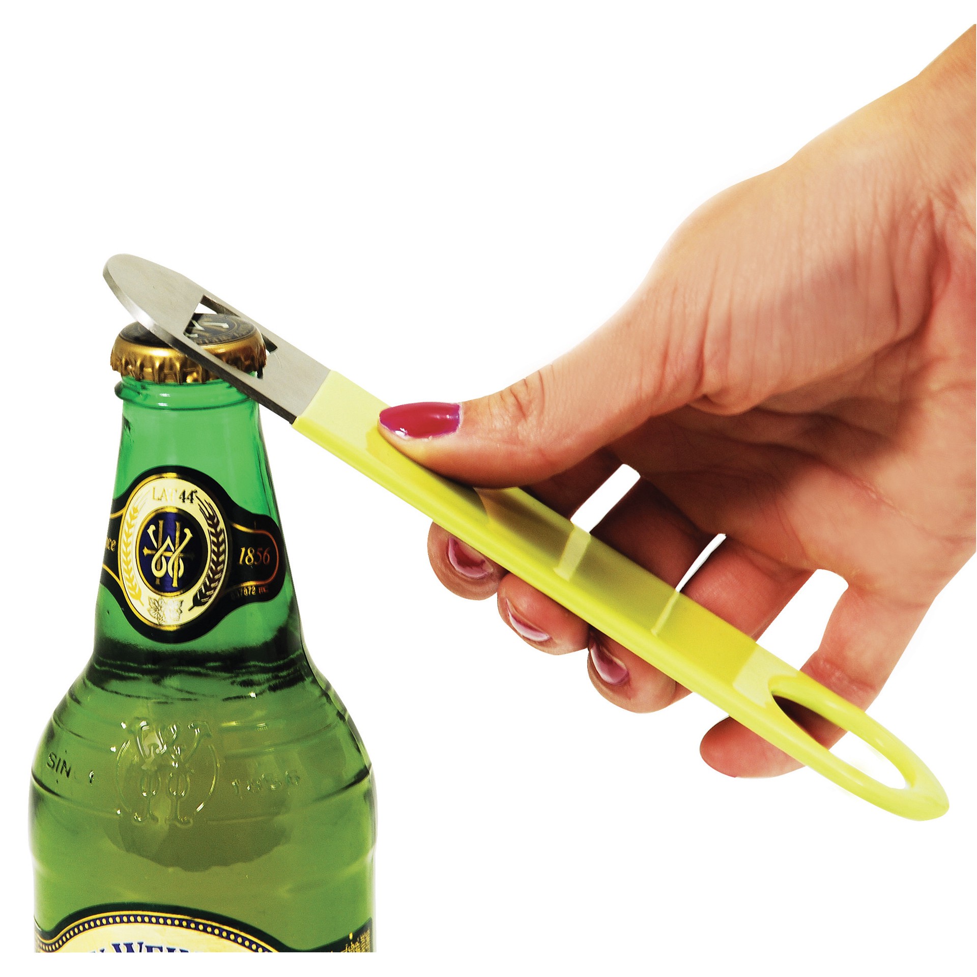 slide 4 of 5, True Brands True Green Blade Bottle Opener, 1 ct