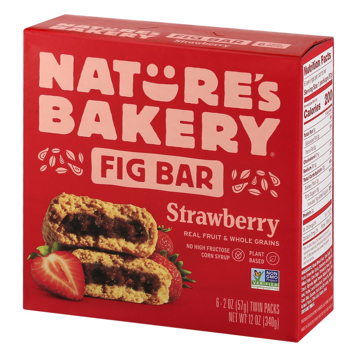 slide 3 of 9, Nature's Bakery Strawberry Fig Bar 6 ea, 6 ct
