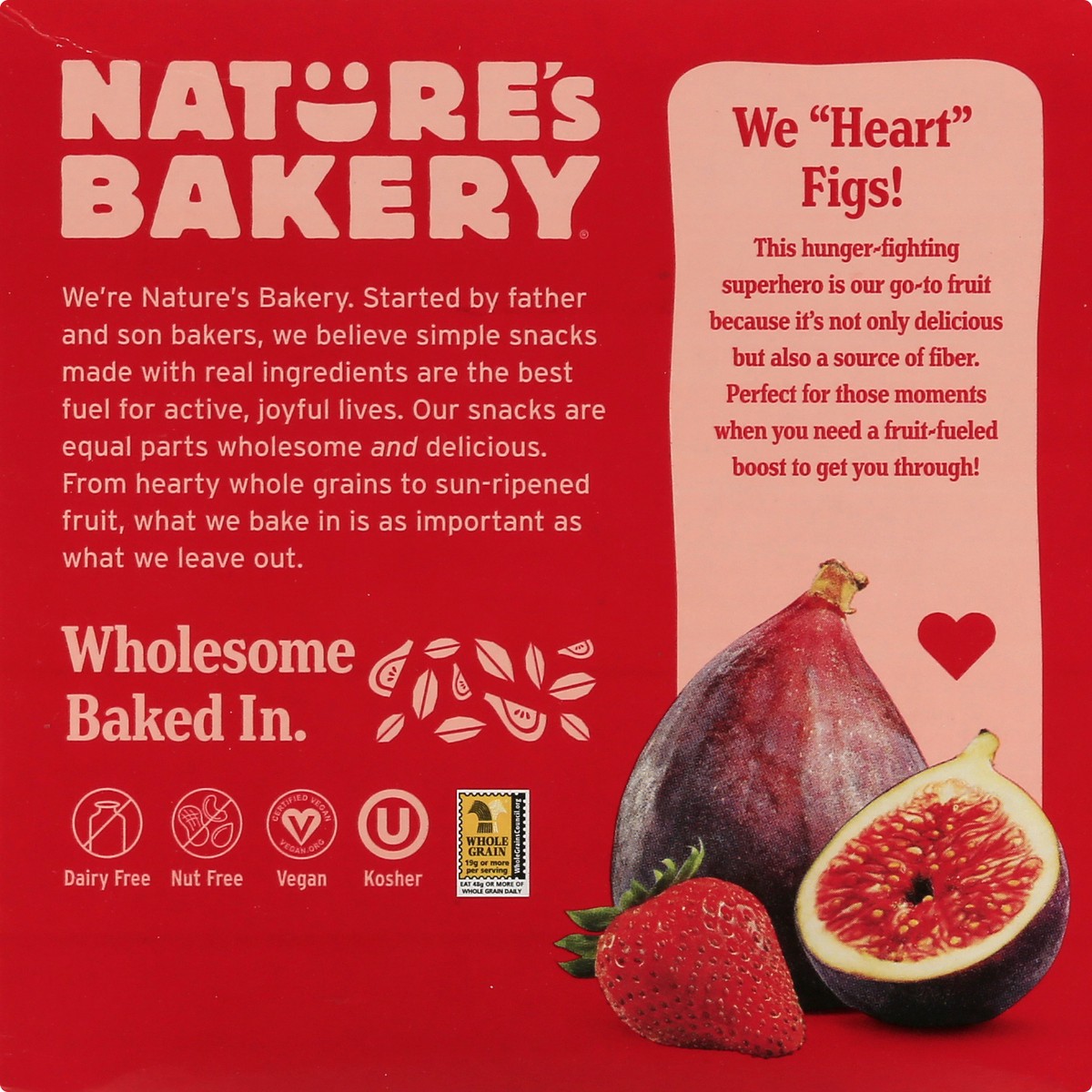 slide 9 of 9, Nature's Bakery Strawberry Whole Wheat Fig Bars, Snack Bars, 6 Ct, 6 ct