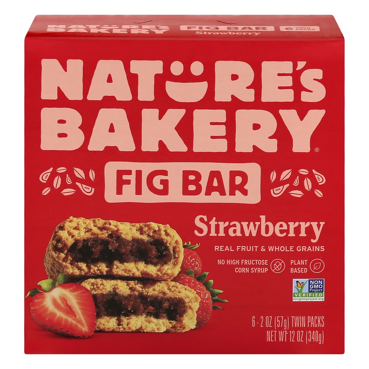 slide 1 of 9, Nature's Bakery Strawberry Fig Bar 6 ea, 6 ct