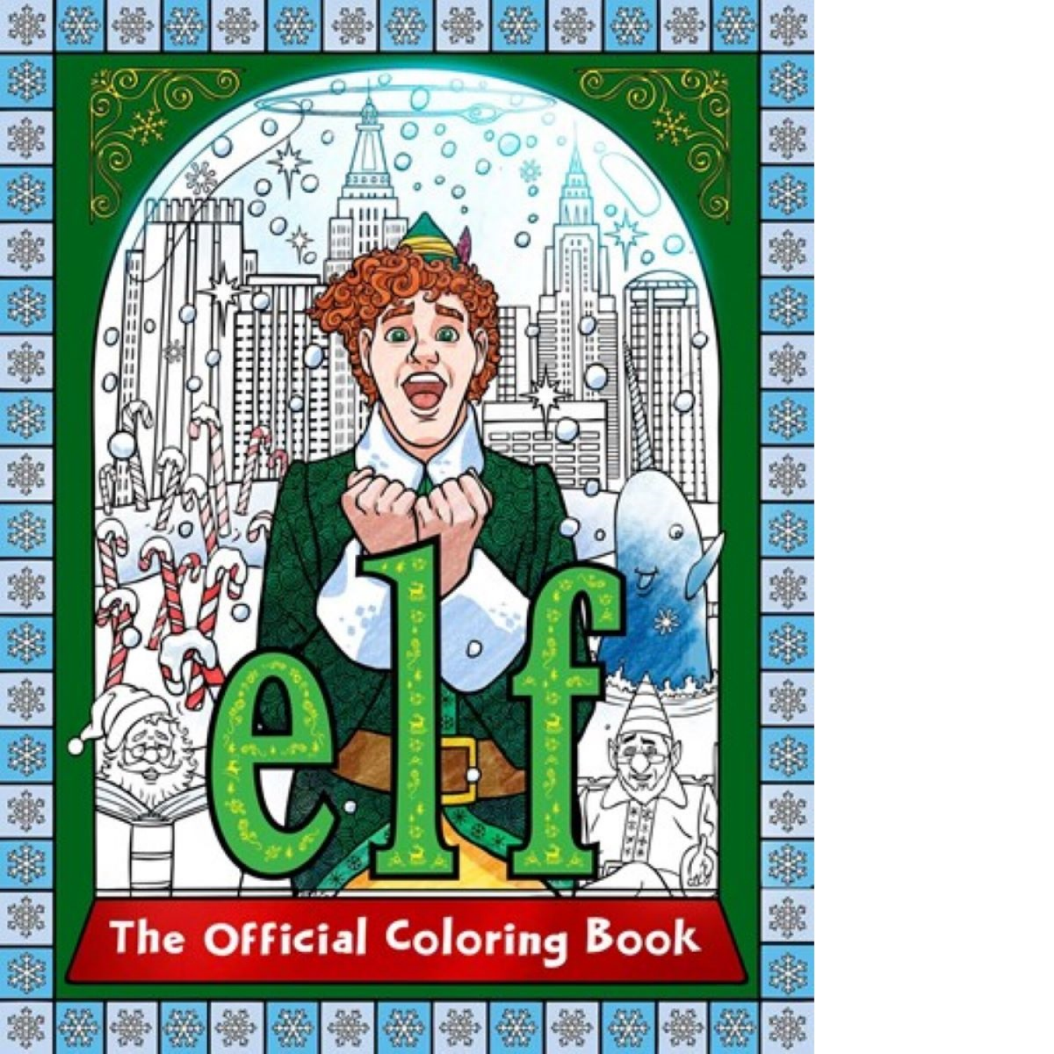 slide 1 of 1, Simon & Schuster Elf: The Official Coloring Book - by Insight Editions (Paperback), 1 ct