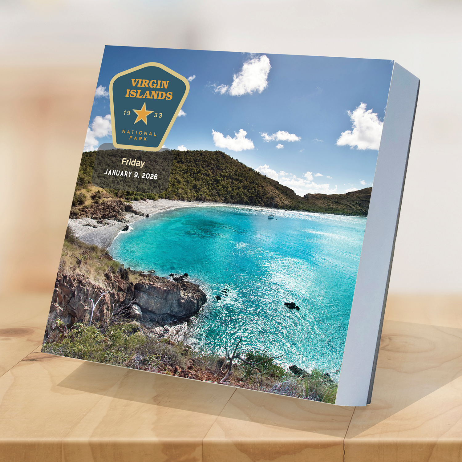 slide 2 of 2, 2026 365 National Parks Daily Desktop Calendar, 1 ct