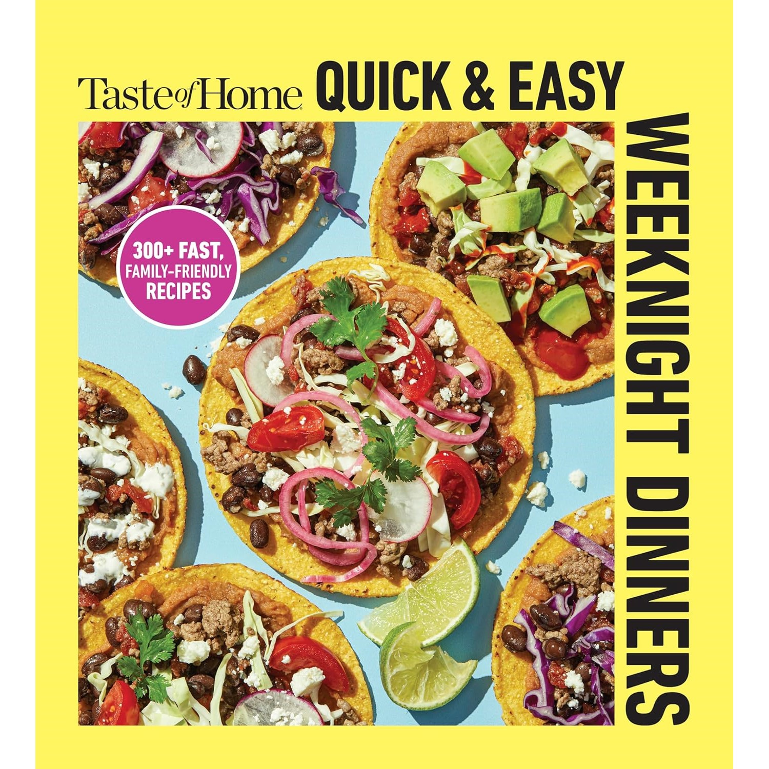 slide 1 of 1, Taste Of Home Quick And Easy Weeknight Dinners By Editors At Taste Of Home, 1 ct