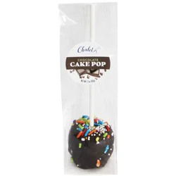 Chalet Desserts Dark Chocolate with Sprinkles Cake Pop