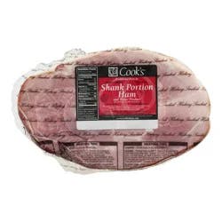 Cook's Bone-In Traditional Hickory Smoked Shank Portion Ham Fresh