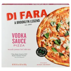 Di Fara Vodka Sauce Pizza Frozen
