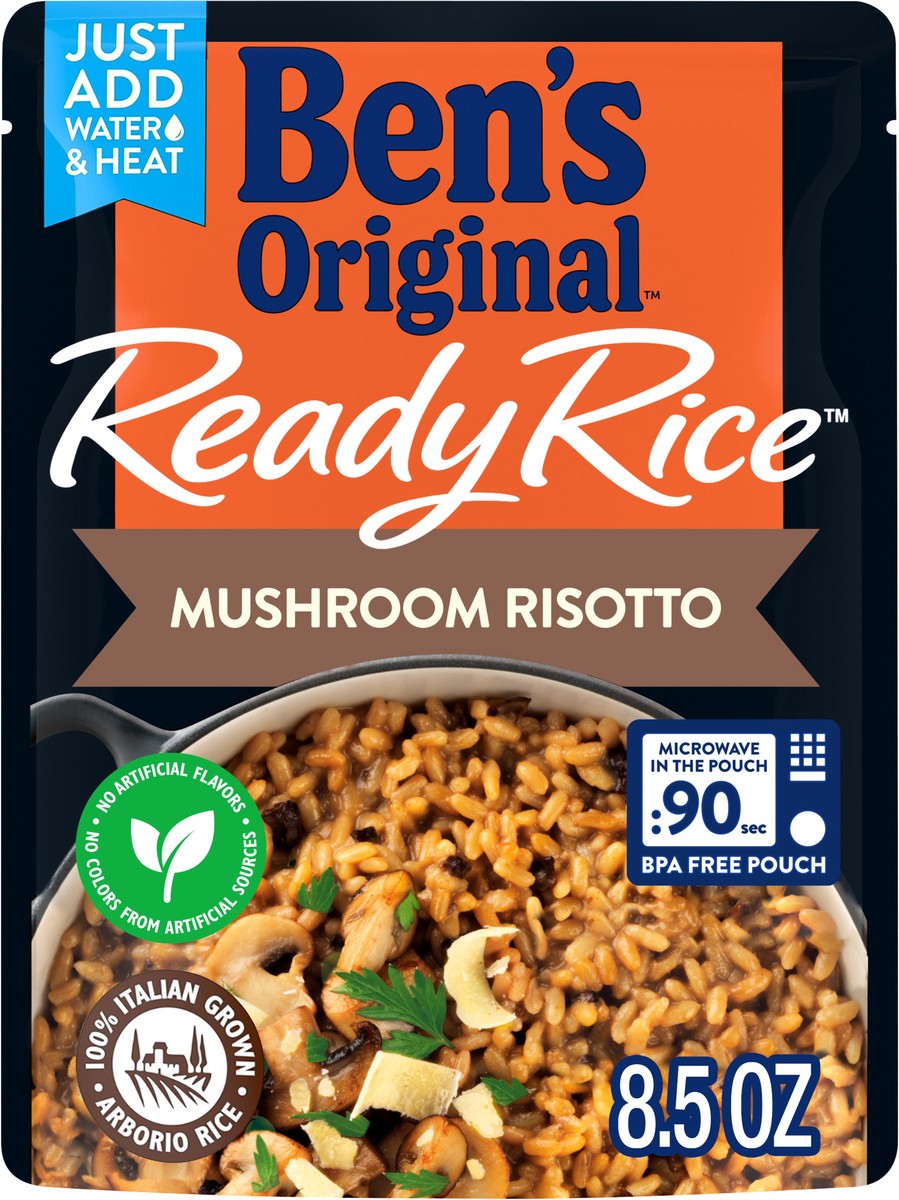 slide 2 of 3, BEN'S ORIGINAL™ READY RICE™, Mushroom Risotto, 8.5 oz pouch, 8.5 oz