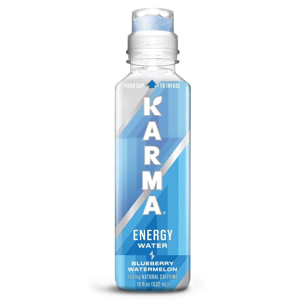 slide 1 of 1, Karma Water Blueberry Watermelon Energy - 18 oz, 18 oz