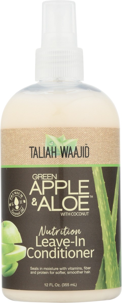 slide 5 of 9, Taliah Waajid Green Apple & Aloe with Coconut Nutrition Leave-In Conditioner 12 fl oz, 12 fl oz