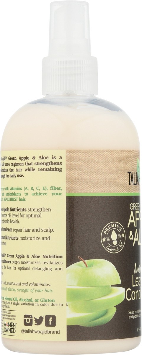 slide 6 of 9, Taliah Waajid Green Apple & Aloe with Coconut Nutrition Leave-In Conditioner 12 fl oz, 12 fl oz
