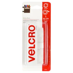 VELCRO Brand Velcro Sticky Back General Purpose Adhesive Fasteners, 18 Inch, White Tape, 1 Each