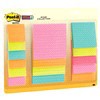 slide 10 of 17, 3M Post-it Super Sticky Notes, Assorted Sizes, Miami Collection, Lined, 15 Pads/Pack /Pad, 1 ct