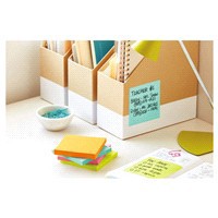 slide 17 of 17, 3M Post-it Super Sticky Notes, Assorted Sizes, Miami Collection, Lined, 15 Pads/Pack /Pad, 1 ct