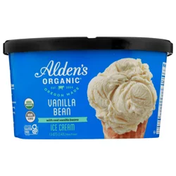 Alden's Organic Ice Cream, Vanilla Bean