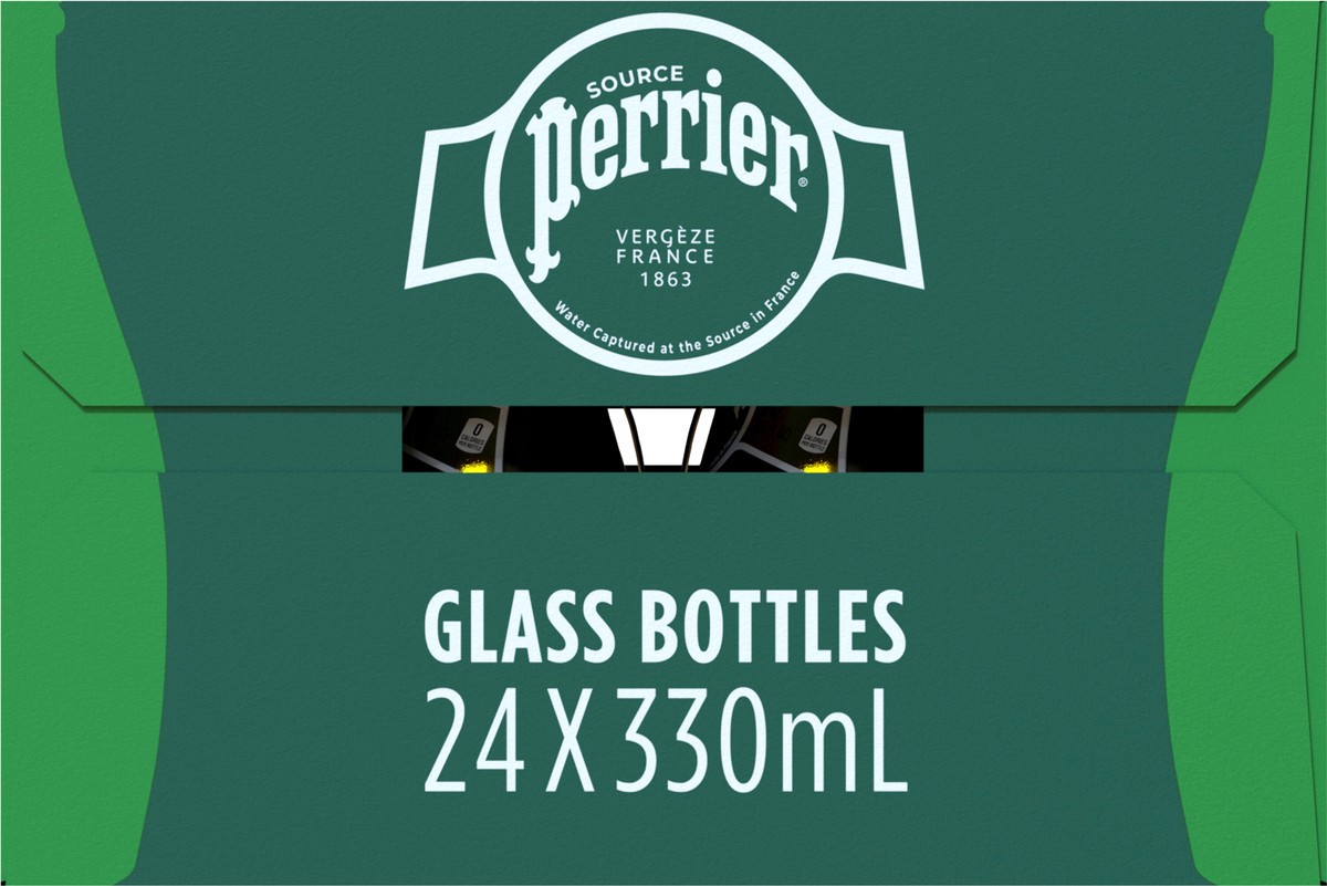 slide 6 of 8, Perrier Carbonated Mineral Water, 11.15 FL OZ Glass (24 count) - 267.60 oz, 267.60 oz