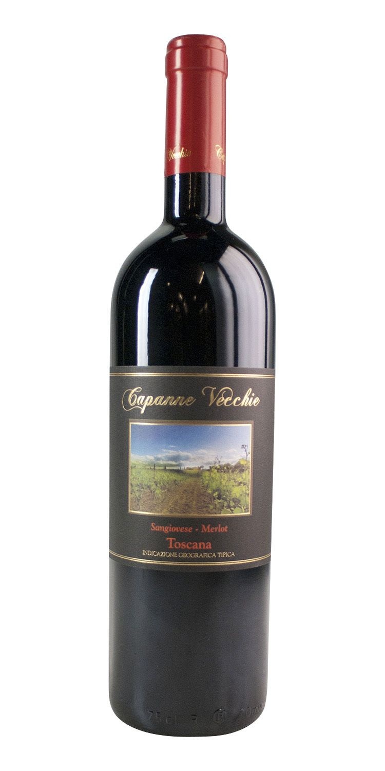 slide 1 of 1, Azienda Agricola Capanne Vecchie Sangiovese Merlot, 750 ml