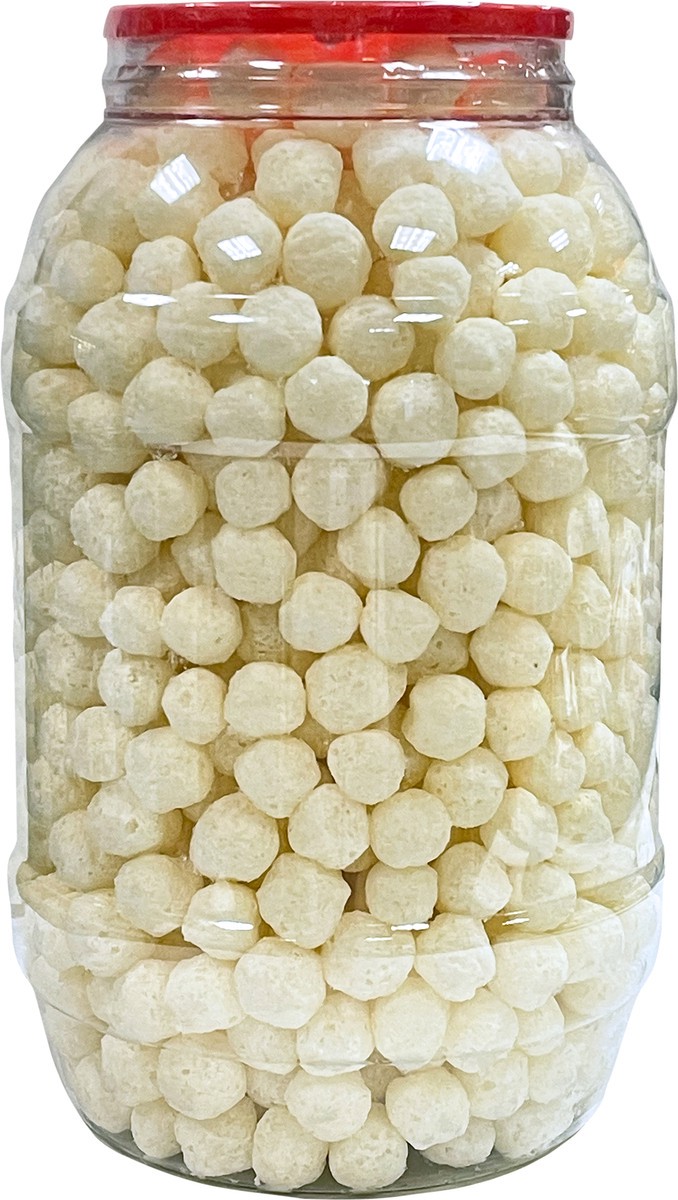 slide 3 of 7, Utz 23 Oz Snow Balls Cheeseballs Barrel, 23 oz