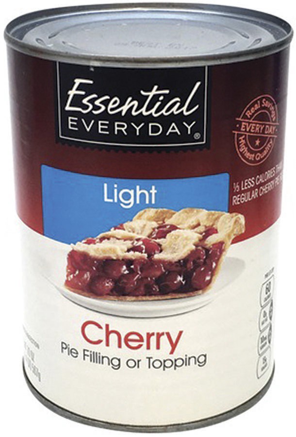 slide 1 of 6, Essential Everyday Cherry Solid Pak Pie Filling, 21 oz