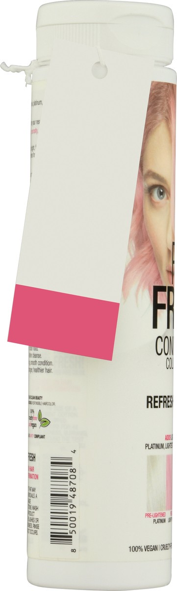 slide 7 of 9, No Fade Fresh Light Pink Color Depositing Conditioner With Bondheal Bond Rebuilder, 6.4 oz