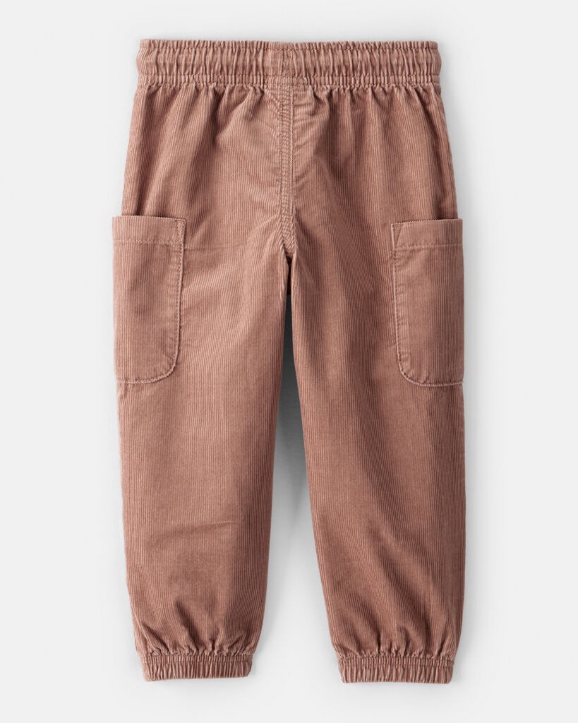 slide 4 of 4, Oshkosh Baby Boy Corduroy Joggers - Brown Brown 24M, 1 ct