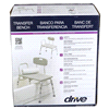 slide 20 of 21, Drive Medical Three Piece Transfer Bench, 1 ct