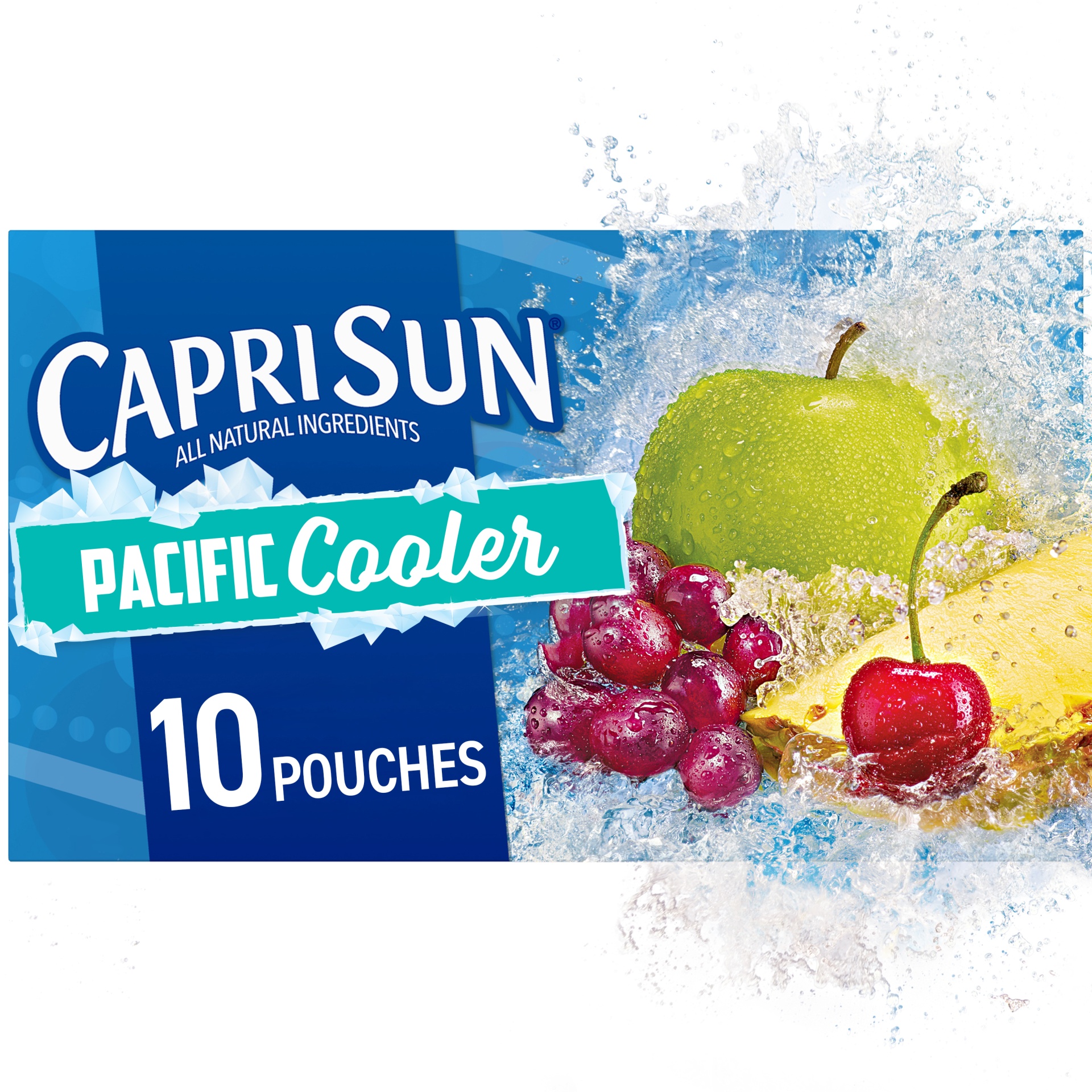 slide 1 of 14, Capri Sun Pacific Cooler Mixed Fruit Naturally Flavored Juice Drink Blend - 10 ct, 10 ct