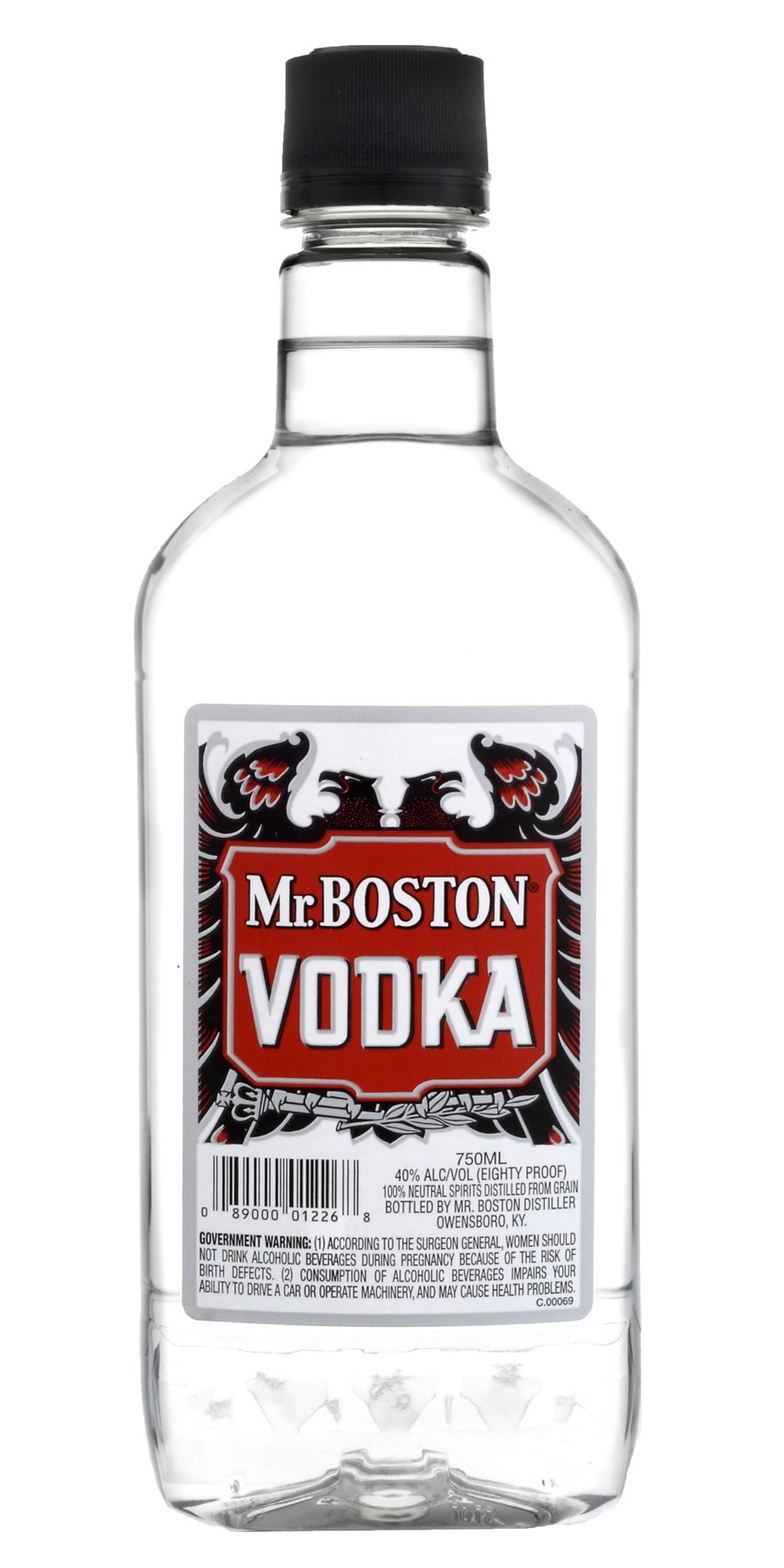 slide 1 of 1, Mr. Boston Vodka 750ml 80 Proof, 750 ml